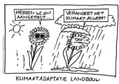 Werkconferentie klimaatadaptatie landbouw de cartoon 1