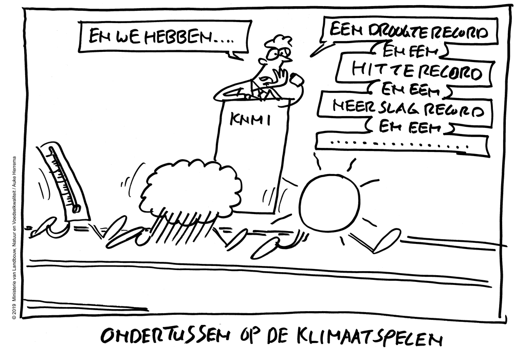 Werkconferentie klimaatadaptatie landbouw de cartoon 2