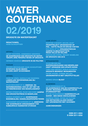 Tijdschrift Water Governance