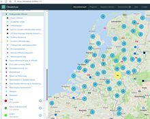 ClimateScan kaart ondergrondse infiltratie