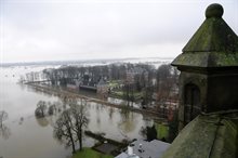 Hoogwater Kasteel Amerongen 2011_1-2