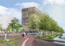 Artist's impression Spuiboulevard Dordrecht